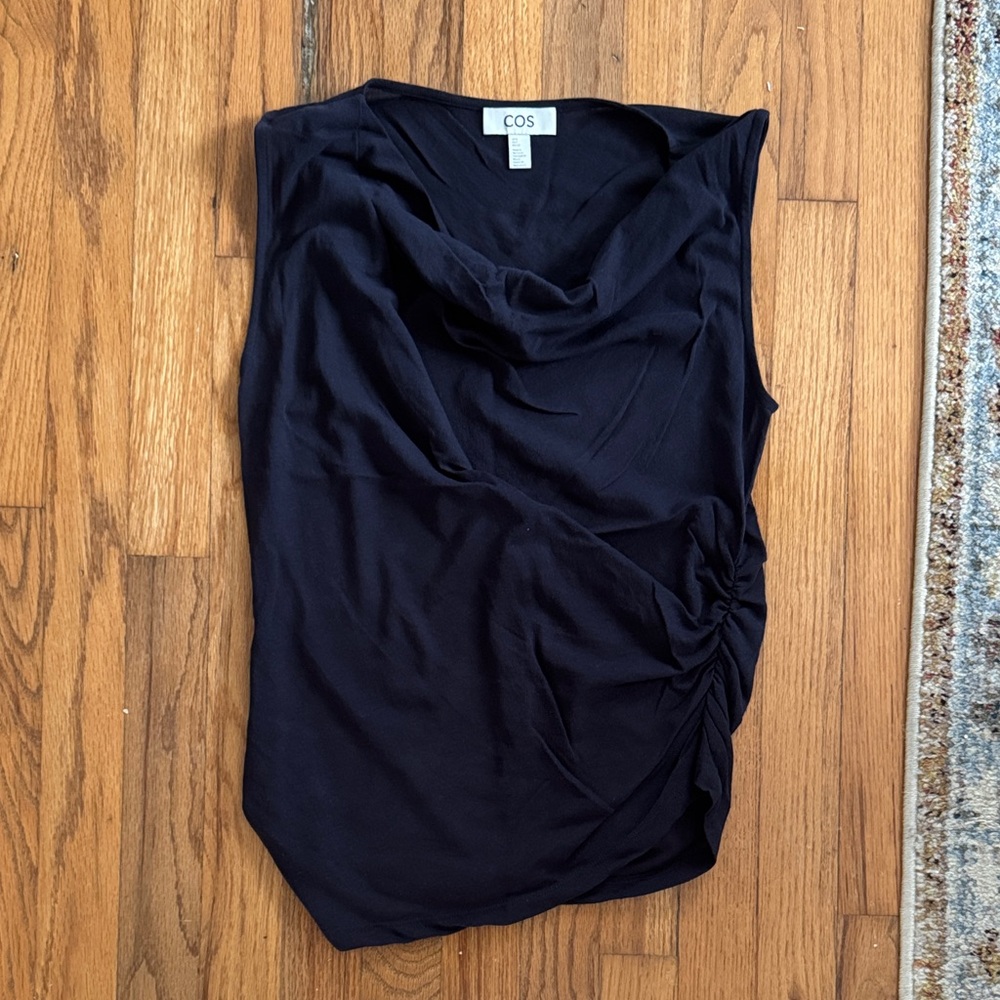 COS Dark Blue Women's Tank Top